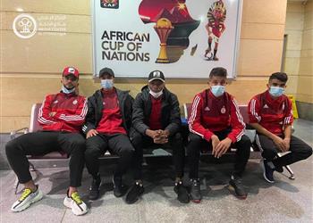 صور بعثة الاتحاد الليبي تصل الإسكندرية استعداد ا لمواجهة بيراميدز