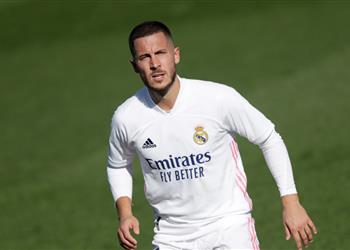 بعد مودريتش شكوك حول مشاركة هازارد مع ريال مدريد أمام غرناطة