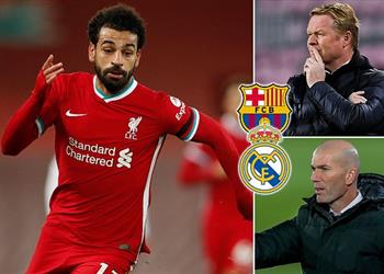 ديلي ميل ليفربول يسعى لتحصين محمد صلاح من ريال مدريد وبرشلونة