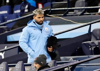 جوارديولا يبرر جلوس أجويرو بديلا في مباراة مانشستر سيتي وآرسنال