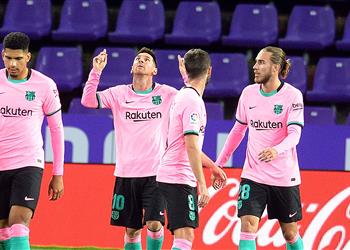 فيديو برشلونة يستعيد توازنه في الدوري الإسباني بثلاثية أمام بلد الوليد في ليلة تاريخية لـ ميسي