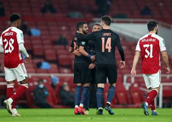 فيديو رياض محرز يسجل هدف مانشستر سيتي الثاني أمام آرسنال