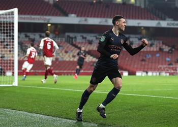 فيديو من تسلل فودين يسجل هدف مانشستر سيتي الثالث أمام آرسنال