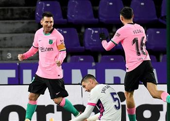 كومان بعد ثلاثية برشلونة أمام بلد الوليد ميسي سعيد وإبداعه يعكس جودة زملائه