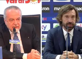 رئيس نابولي لـ بيرلو بعد قرار إعادة مباراة يوفنتوس لا أريد الإساءة لكنك أحمق