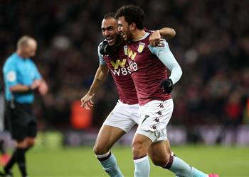 تشكيل أستون فيلا ضد كريستال بالاس المحمدي بديل ا وتريزيجيه خارج القائمة