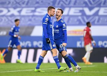 فيديو فاردي يخطف تعادل ا قاتل ا لـ ليستر سيتي من مانشستر يونايتد