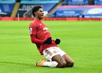 راشفورد يدخل تاريخ مانشستر يونايتد بهدفه أمام ليستر سيتي