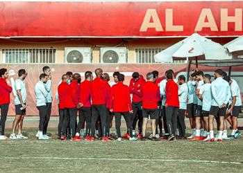 مران الأهلي موسيماني يحاضر اللاعبين وظهور أجاي