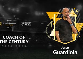 متفوق ا على فيرجسون وزيدان جوارديولا مدرب القرن من جلوب سوكر