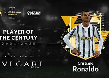 جوائز جلوب سوكر كريستيانو رونالدو لاعب القرن متفوق ا على ميسي ومحمد صلاح