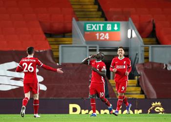 فيديو ساديو ماني يسجل هدف ليفربول الأول أمام وست بروميتش