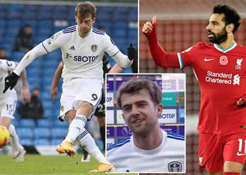 نجم ليدز يتحدى محمد صلاح هدفي الفوز بالحذاء الذهبي 2020 21