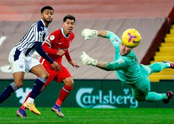 حارس وست بروميتش بعد التعادل مع ليفربول لم يكن لدي الكثير لأفعله في المباراة