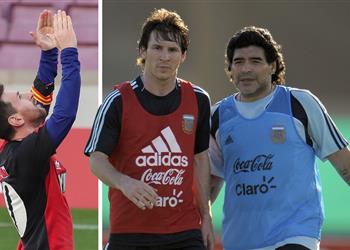 ميسي لم أصدق خبر وفاة مارادونا الجنوني وشعرت بضرورة تسجيل هدف لأجله