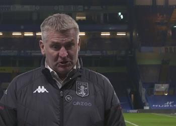 مدرب أستون فيلا بعد التعادل مع تشيلسي نقطة جيدة ولعبنا بمستويات مذهلة