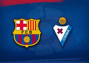 تشكيل برشلونة المتوقع أمام إيبار اليوم في الدوري الإسباني