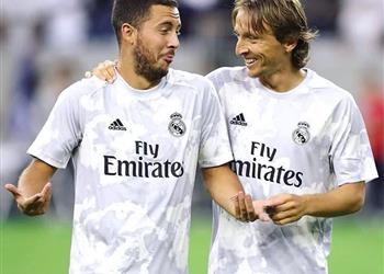 آس تكشف موقف هازارد ومودريتش من المشاركة مع ريال مدريد أمام إلتشي