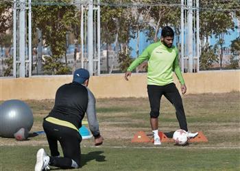 صالح جمعة يواصل التأهيل في مران سيراميكا كليوباترا