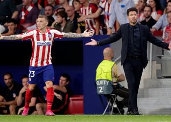 سيميوني يعلق على عقوبة تريبييه ليست عادلة بالنسبة لـ أتلتيكو مدريد
