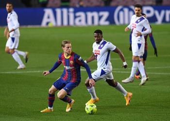 فيديو كيكي يسجل هدف التقدم لـ إيبار أمام برشلونة