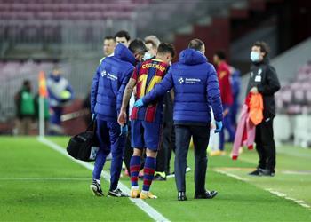 برشلونة ي علن في بيان رسمي التشخيص النهائي الصادم لإصابة كوتينيو