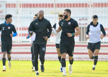 مران الزمالك انتظام طارق حامد وباتشيكو يجتمع باللاعبين استعداد ا لـ إنبي