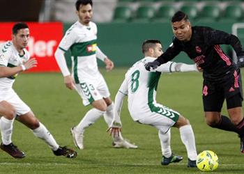 كاسيميرو بعد تعادل ريال مدريد أمام إلتشي لا نتحدث عن التحكيم نترك ذلك للآخرين