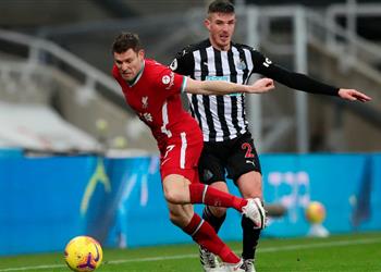 ميلنر بعد تعادل ليفربول مع نيوكاسل صنعنا فرص ا كافية للفوز