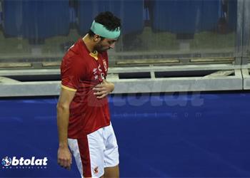 فحص طبي لـ طاهر محمد طاهر قبل العودة لتدريبات الأهلي