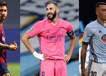 ترتيب هدافي الدوري الإسباني بعد نهاية الجولة السادسة عشر