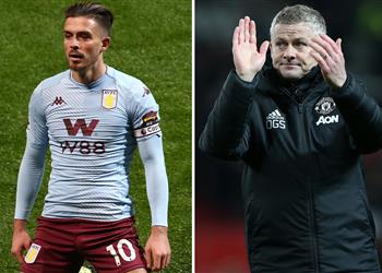 سولشاير قبل مباراة أستون فيلا جريليش رائع ويعلم أننا نبحث عنه