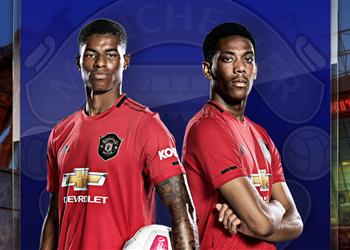 تشكيل مانشستر يونايتد أمام أستون فيلا مارسيال وراشفورد يقودان الهجوم