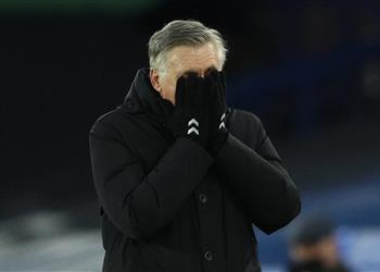 أنشيلوتي بعد خسارة إيفرتون أمام وست هام نحن في الوضع الذي نريده