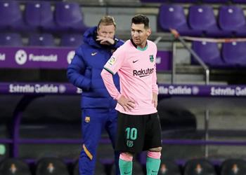 قائمة برشلونة ضد هويسكا عودة ميسي وغياب كوتينيو