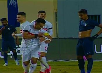 فيديو يوسف أوباما يسجل هدف الزمالك الثاني أمام إنبي
