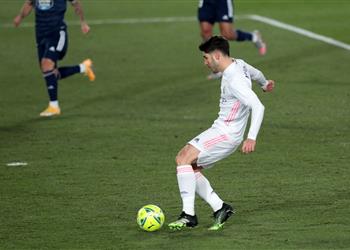 فيديو أسينسيو يسجل هدف ريال مدريد الثاني أمام سيلتا فيجو