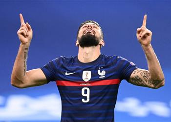 جيرو ي مكنني كسر رقم هنري مع فرنسا في 2021