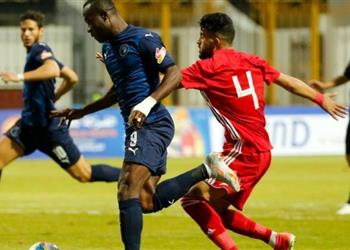 فيديو الاتحاد الليبي يسجل الهدف الأول في شباك بيراميدز