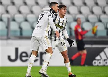 تشكيل يوفنتوس ضد ميلان ديبالا ورونالدو في الهجوم وفرابوتا أساسي ا