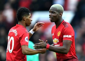 تشكيل مانشستر يونايتد أمام مانشستر سيتي راشفورد وبوجبا يقودان الشياطين