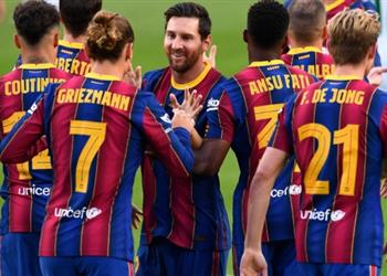 تشكيل برشلونة ضد أتلتيك بلباو جريزمان يجاور ميسي وديمبلي في الهجوم