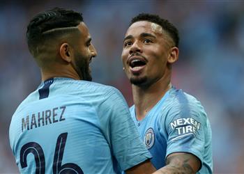 تشكيل مانشستر سيتي أمام مانشستر يونايتد محرز أساسي ا وعودة جيسوس