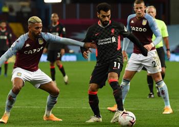 تقارير فحص كورونا يحسم مصير مباراة ليفربول وأستون فيلا