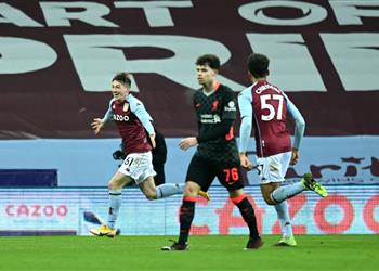 ماذا يحدث حال انتهاء مباراة ليفربول وأستون فيلا بالتعادل