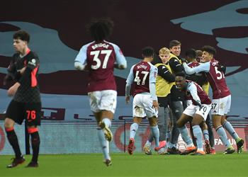 لاعب أستون فيلا الشاب هدفي أمام ليفربول الأكثر فخر ا بالنسبة لي