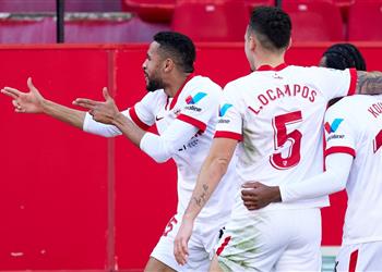 فيديو هاتريك النصيري يقود إشبيلية لفوز مثير على ريال سوسيداد