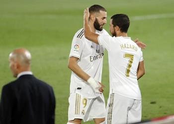 تشكيل ريال مدريد أمام أوساسونا في الدوري الإسباني هازارد أساسي ا