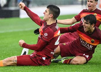 فيديو خرج حكيمي فتعادل روما الذئاب تخطف تعادل ا قاتل ا من إنتر في الدوري الإيطالي