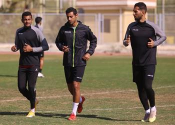 صور أحمد ياسر ريان ينتظم في مران سيراميكا كليوباترا